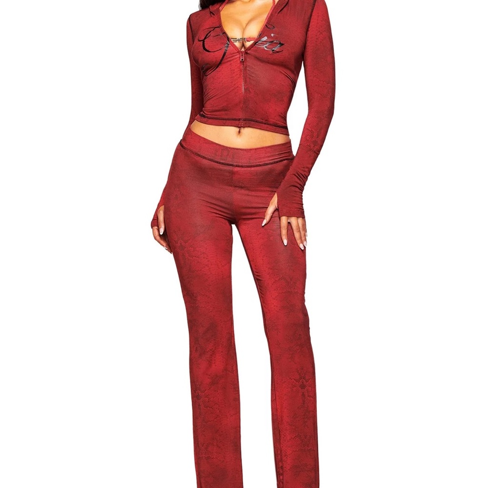 Stylish Red Women's Track Suit